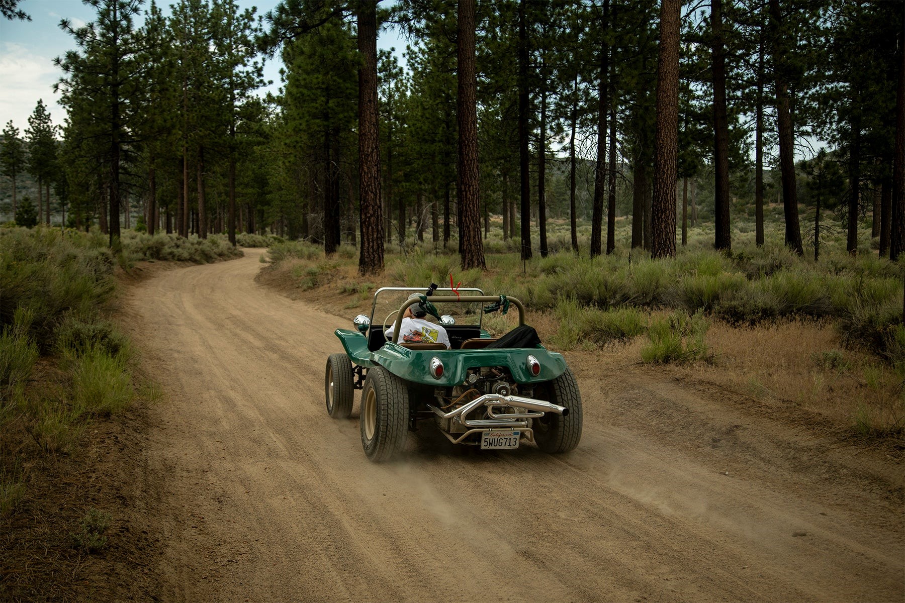 A Dune Buggy in action.