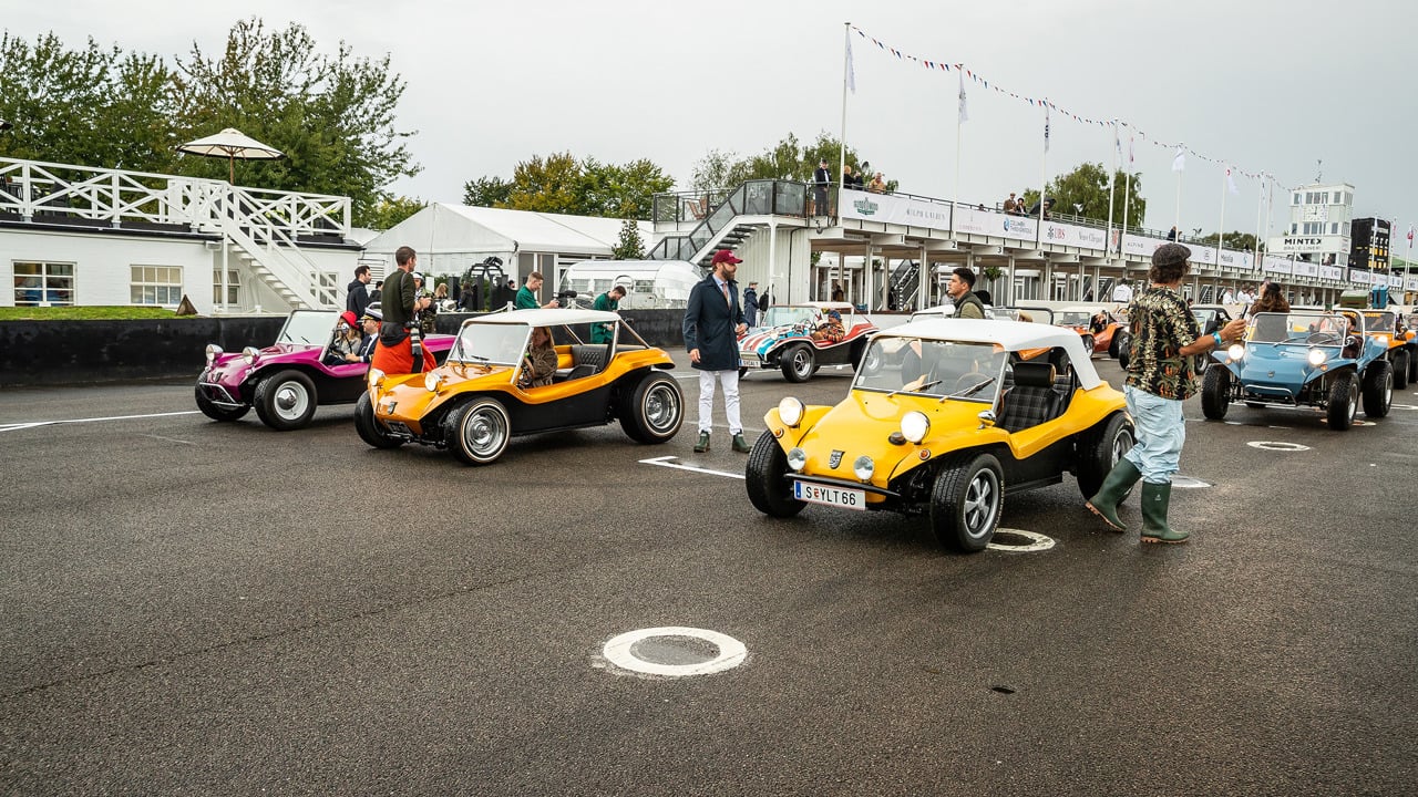 The Dune Buggies in the parade.