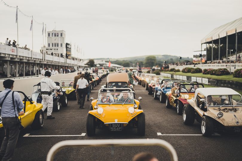 The Dune Buggies in the parade.