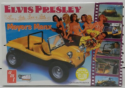 Yellow Elvis Presley Meyers Manx Volkswagen Dune-Buggy.