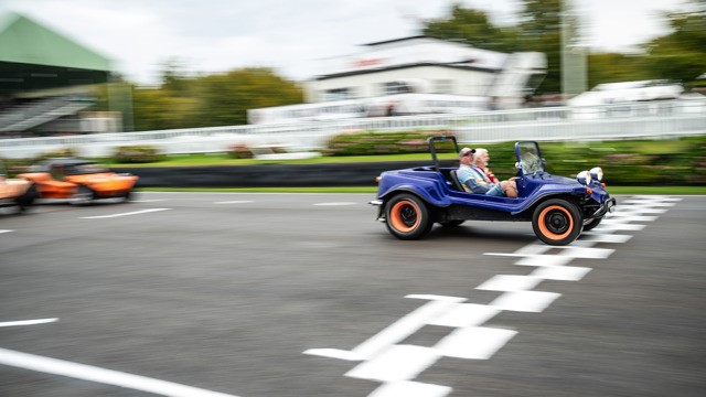 The Dune Buggies in the parade.