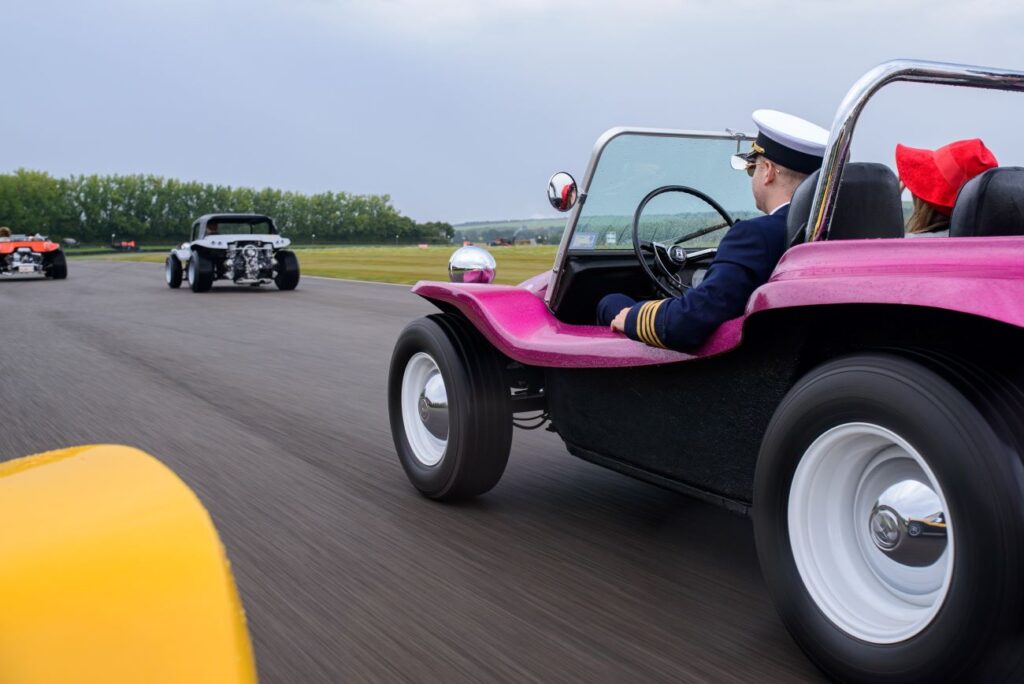 The Dune Buggies in the parade.