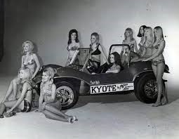 Girls and a Dune Buggy.