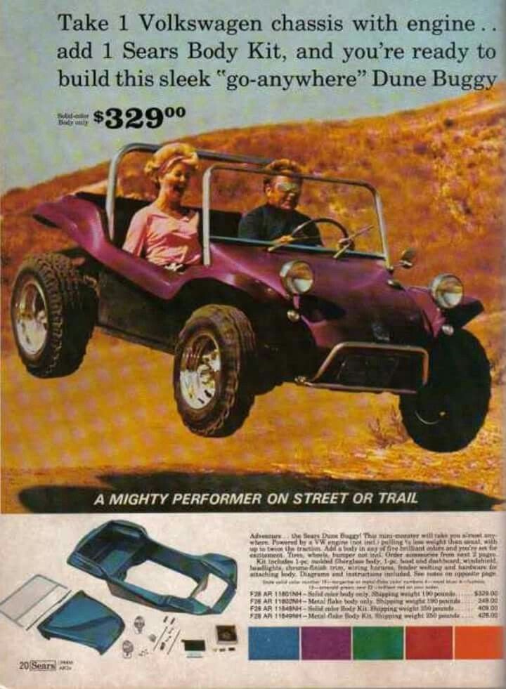 A Dune Buggy on a magazine.