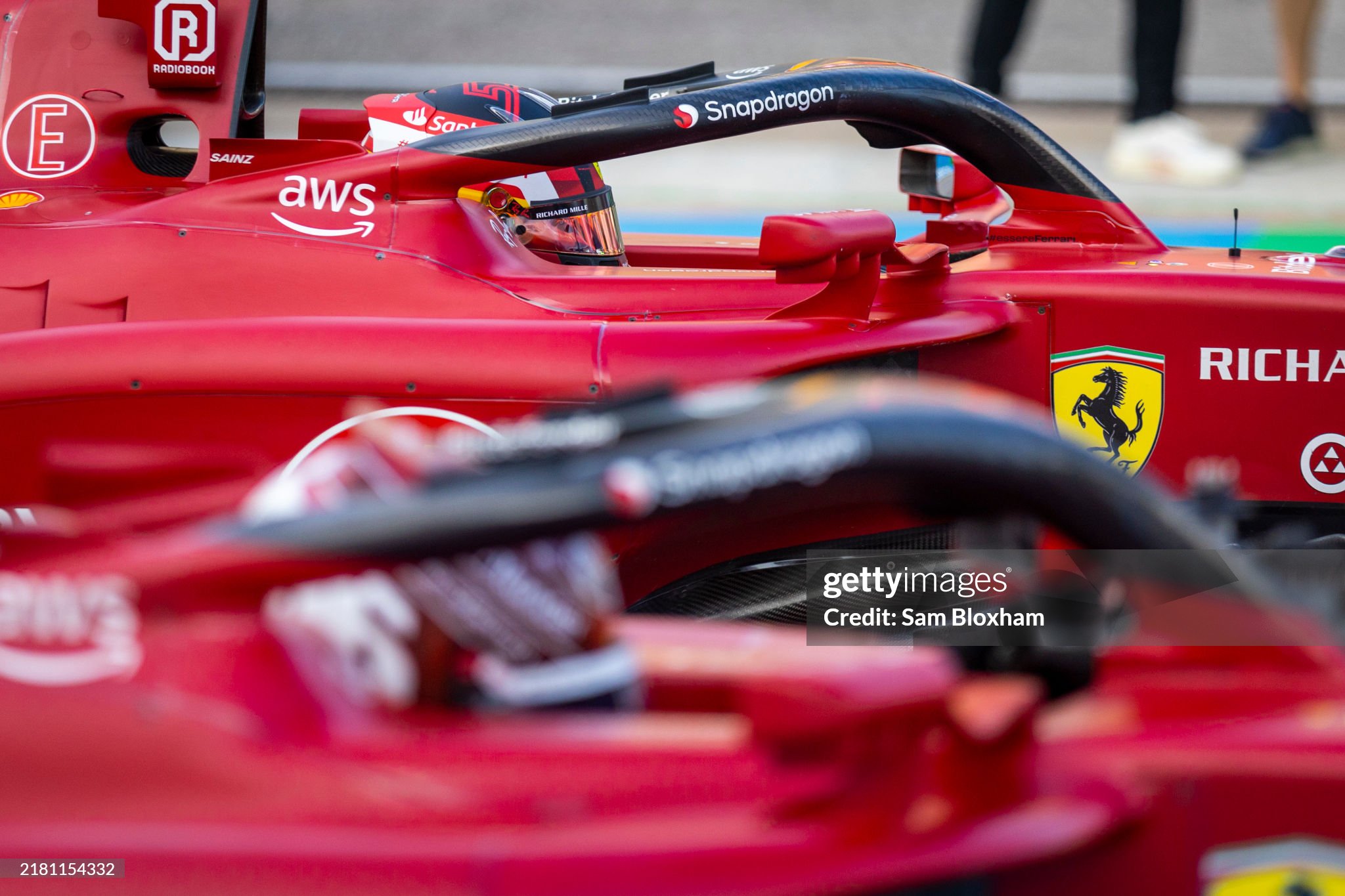 Pole man Carlos Sainz, Ferrari F1-75, during the United States Grand Prix at Circuit of the Americas on Saturday October 22, 2022 in Austin, United States of America. 