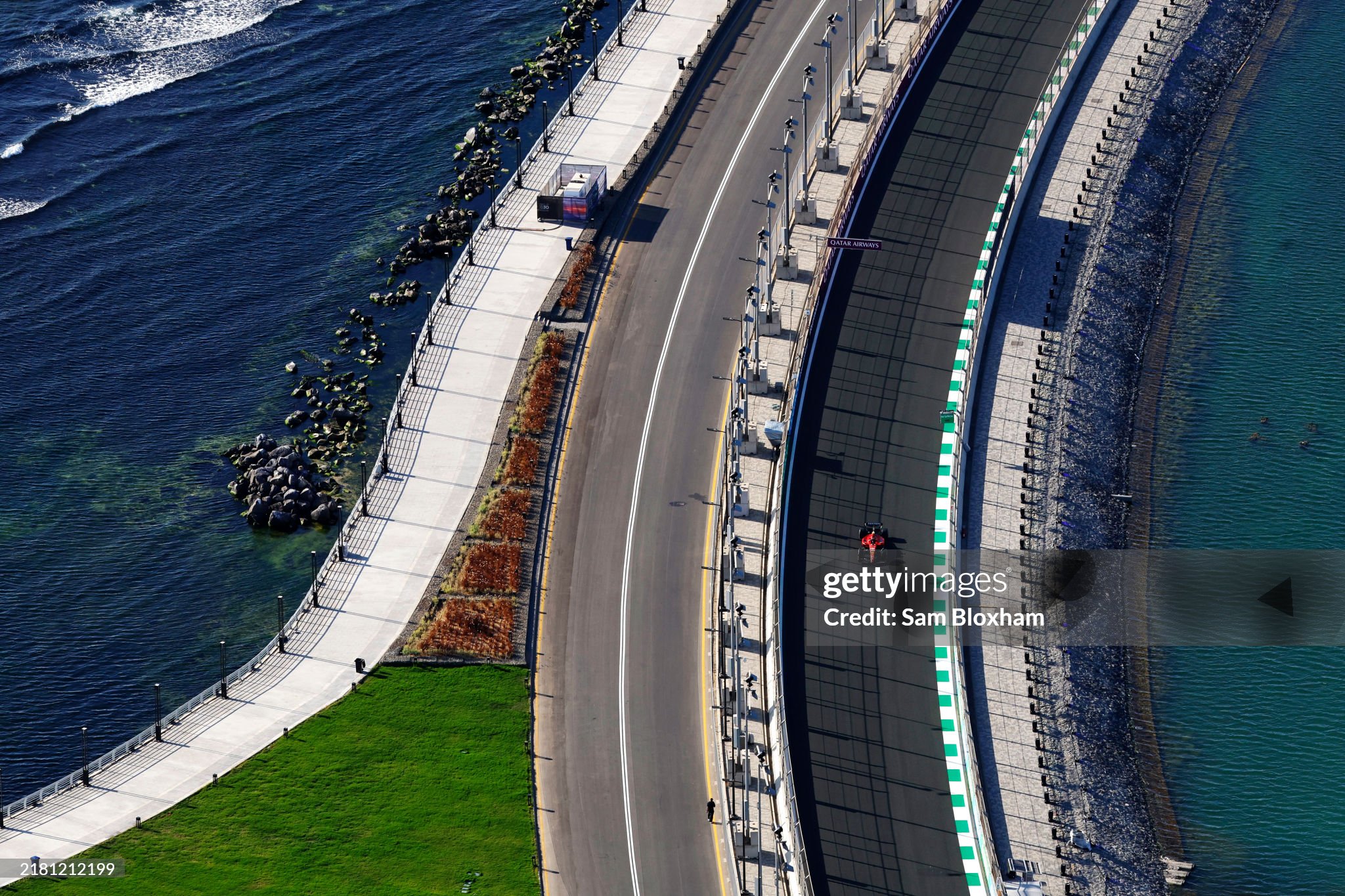 Carlos Sainz, Ferrari SF-23, during the Saudi Arabian Grand Prix at Jeddah Street Circuit on Friday March 17, 2023 in Jeddah, Saudi Arabia. 