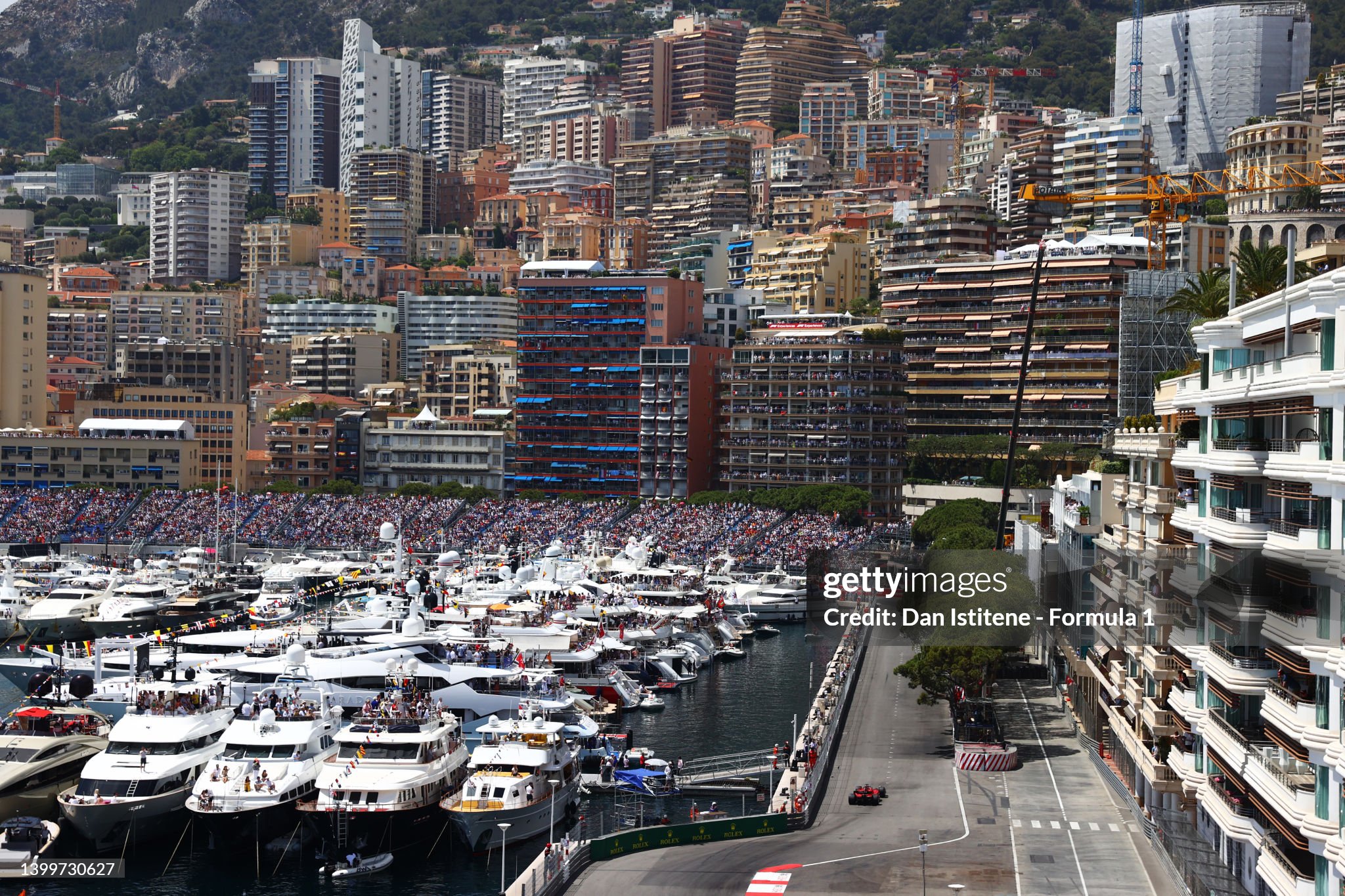 Charles Leclerc driving the Ferrari F1-75 on track during final practice ahead of the F1 Grand Prix of Monaco at Circuit de Monaco on May 28, 2022. 