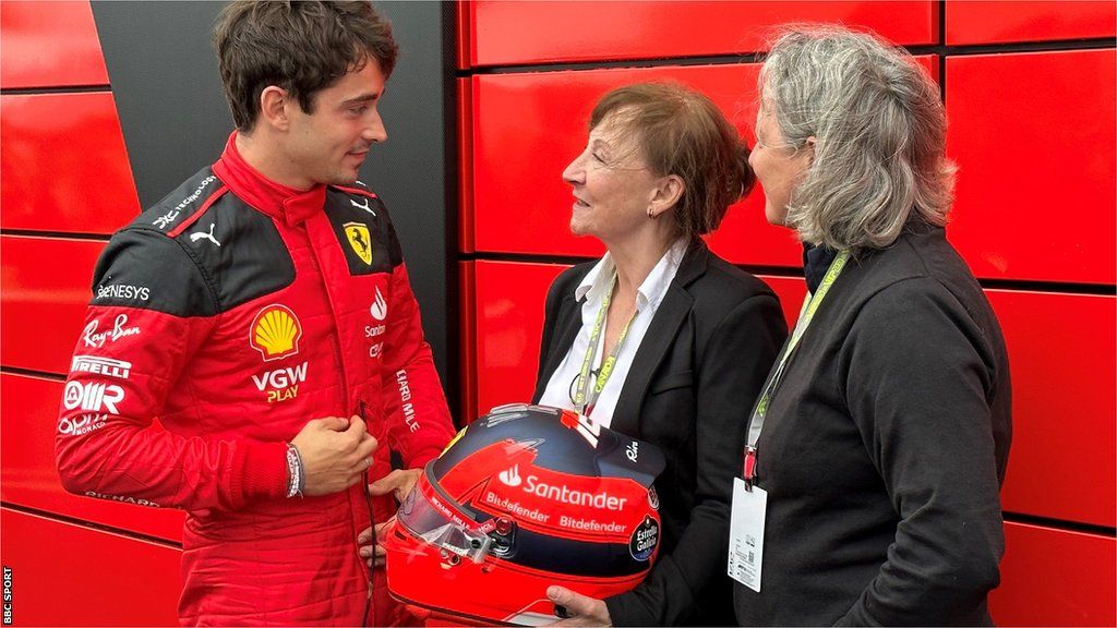 Charles Leclerc spoke to Gilles Villeneuve's widow Joann and daughter Melanie before qualifying for the 2023 Canadian Grand Prix.