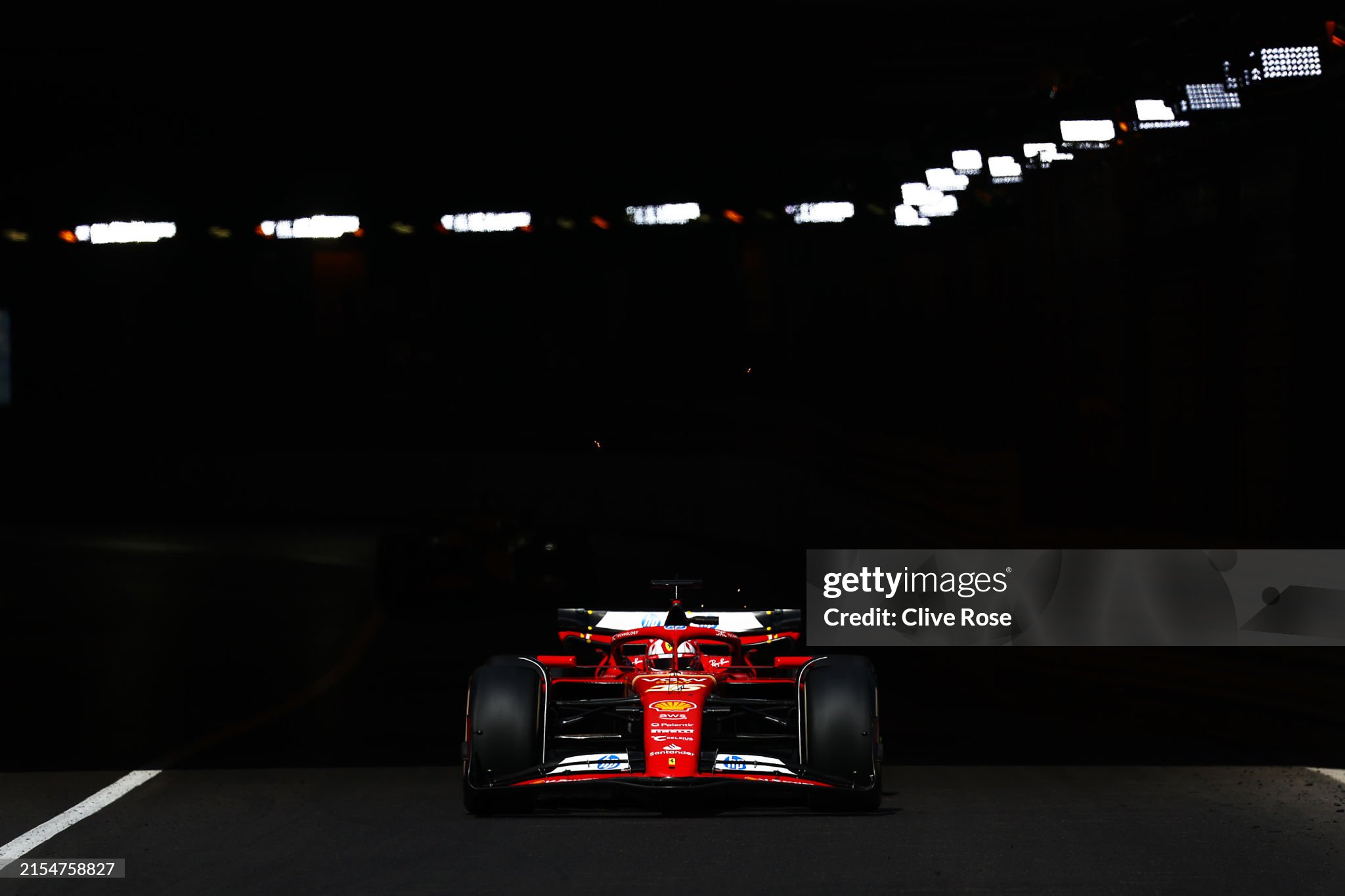 Charles Leclerc driving the Ferrari SF-24 on track during the F1 Grand Prix of Monaco at Circuit de Monaco on May 26, 2024. 