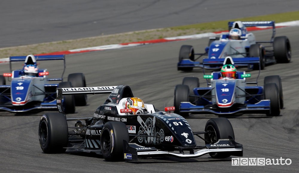 Charles Leclerc racing. 