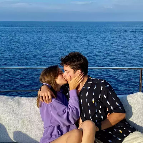 Charles Leclerc and Charlotte Sine split up after three years together.