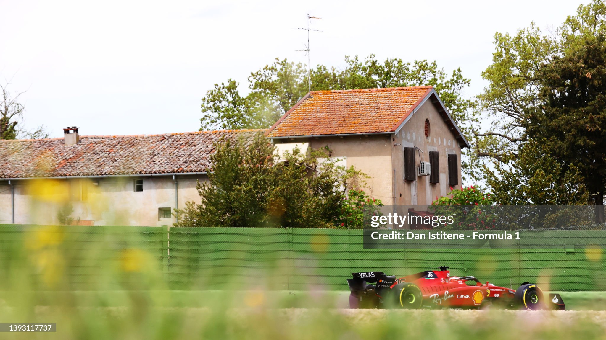 Charles Leclerc drives the Ferrari F1-75 on track during practice ahead of the F1 Grand Prix of Emilia Romagna at Autodromo Enzo e Dino Ferrari on April 23, 2022 in Imola. 