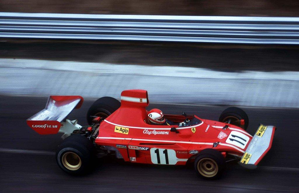 Clay Regazzoni at Nurburgring in 1974.