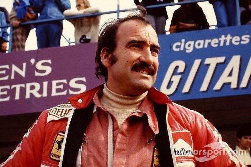 Clay Regazzoni, Ferrari, at the 1974 United States Grand Prix.