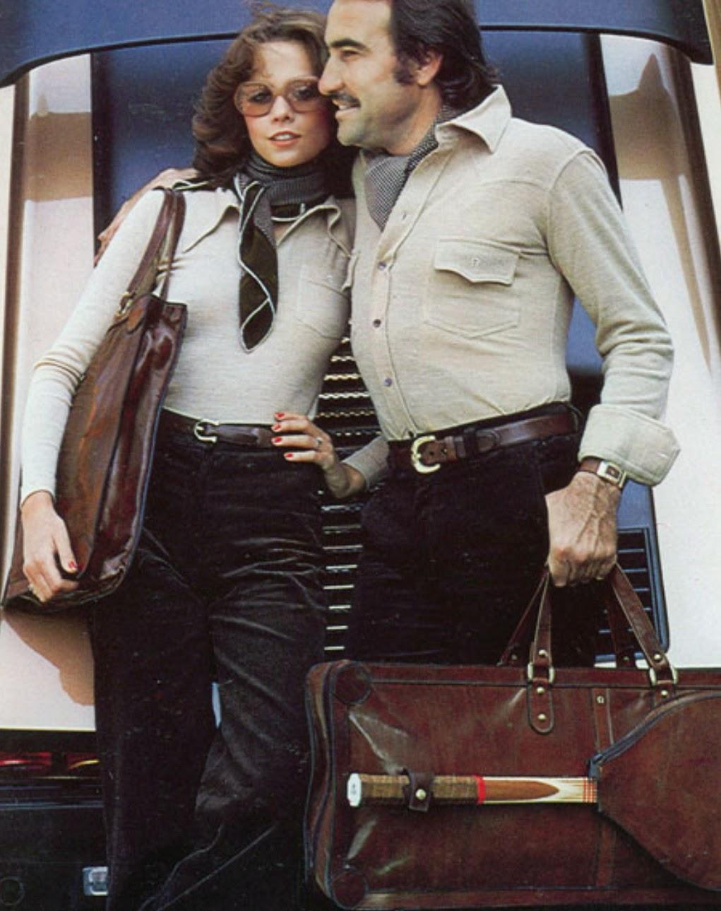 Clay Regazzoni with a girl.