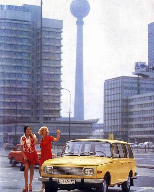 Alexanderplatz, East Germany, mid 1970’s. 