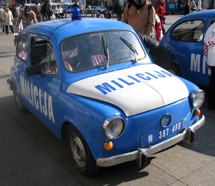 A Zastava 750 of Milicija.