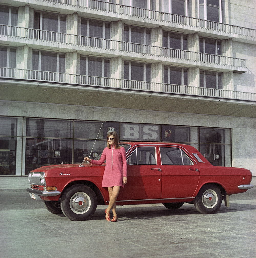 The GAZ-24 ‘Volga’ from the Gorky Automobile Factory.