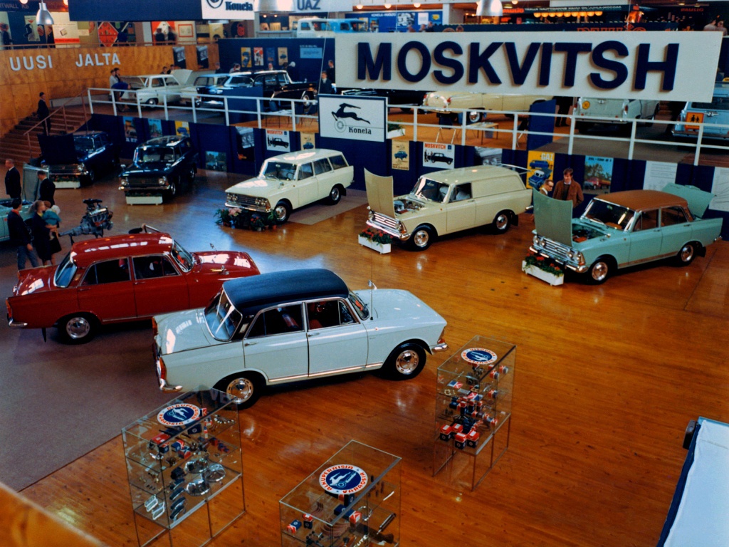 Moskvich Motor Show in 1969.