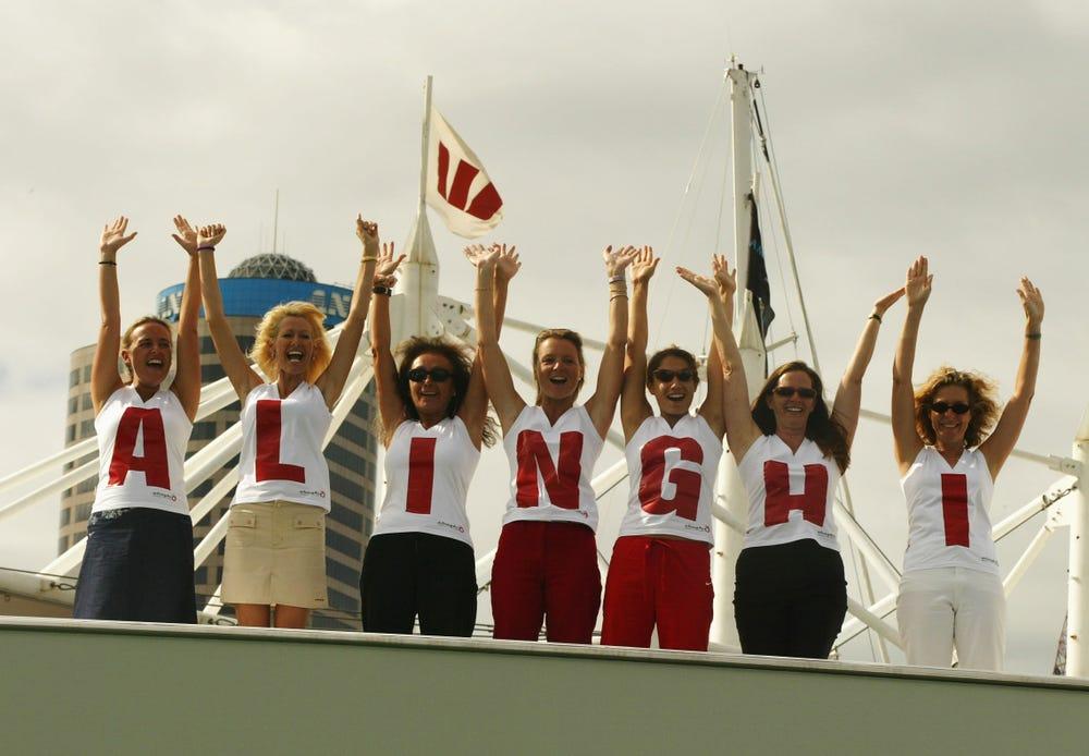 Alinghi supporters.