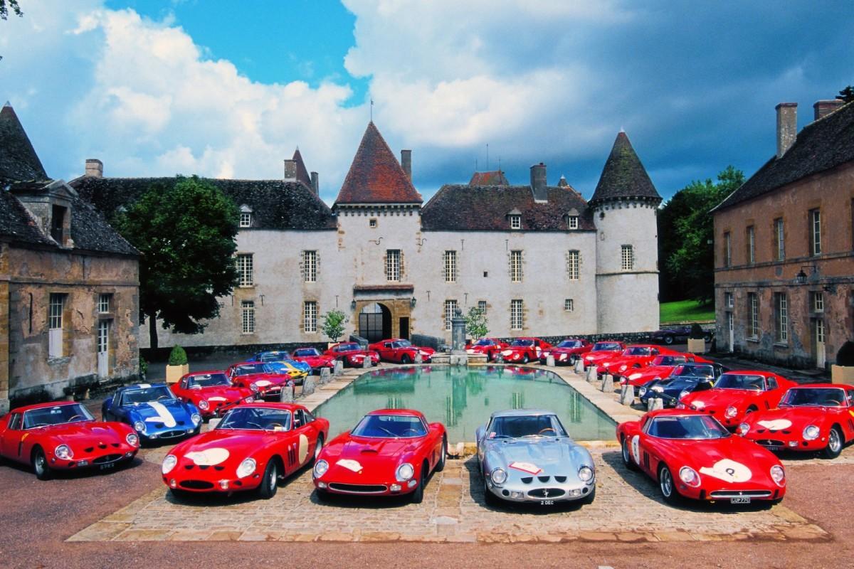Ferrari Classiche's 250 GTO Anniversary tour is held every five years. Ferrari Classiche.