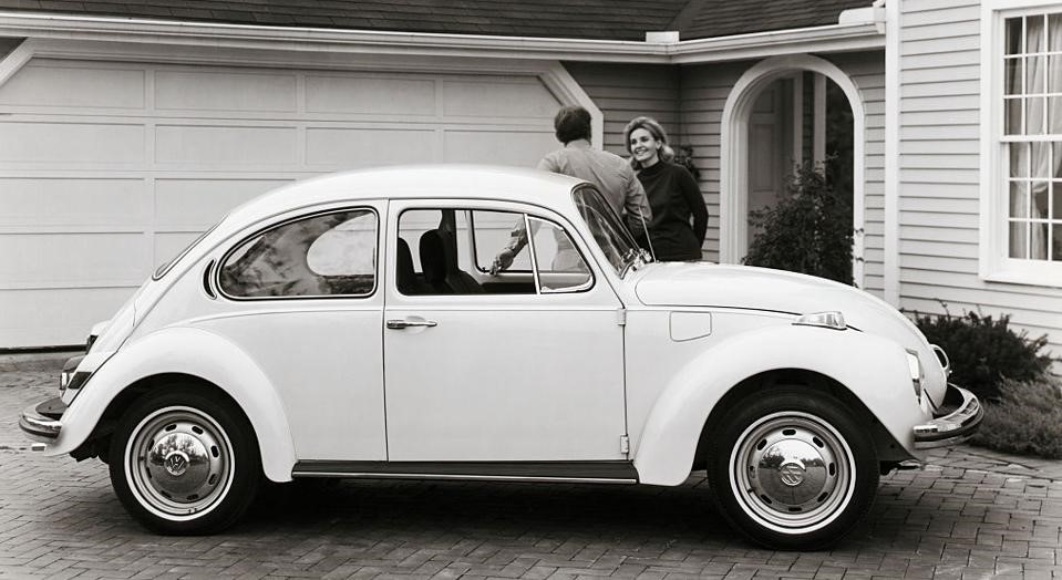 The 1972 Volkswagen Super Beetle.