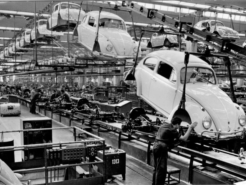 A Beetle factory.