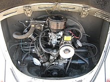 1962 Volkswagen Beetle Engine.