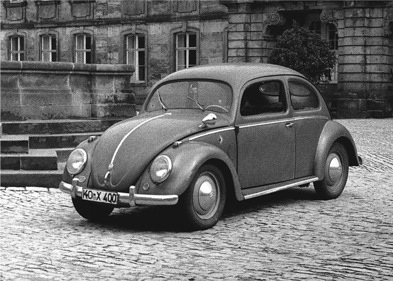 VW Export, Bj. 1951 in Bayreuth.