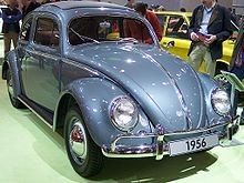 1956 Volkswagen Beetle.