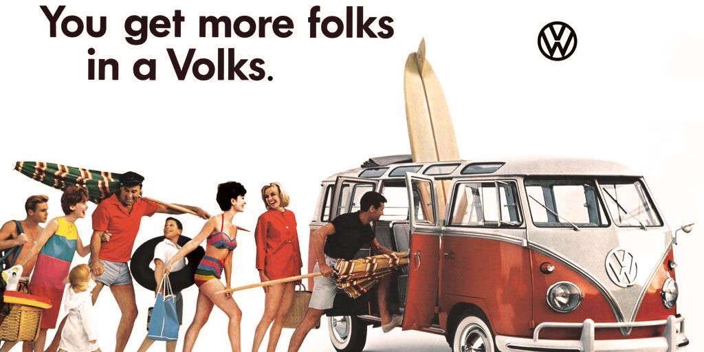 A poster of the Kombi.