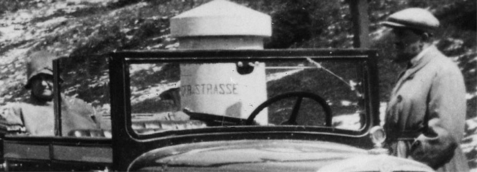 1929. Aloisia and Ferdinand Porsche. 