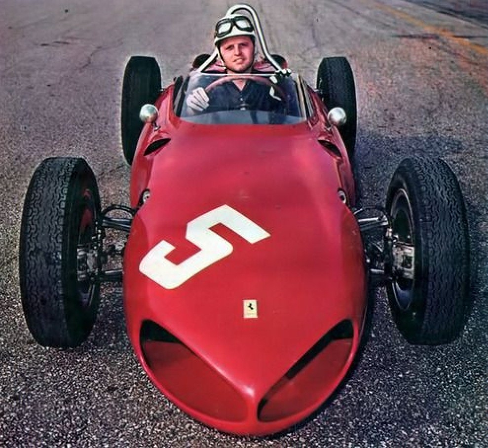Giancarlo Baghetti, Ferrari 156, in 1962. 