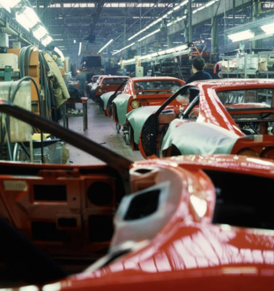 Ferraris in production.