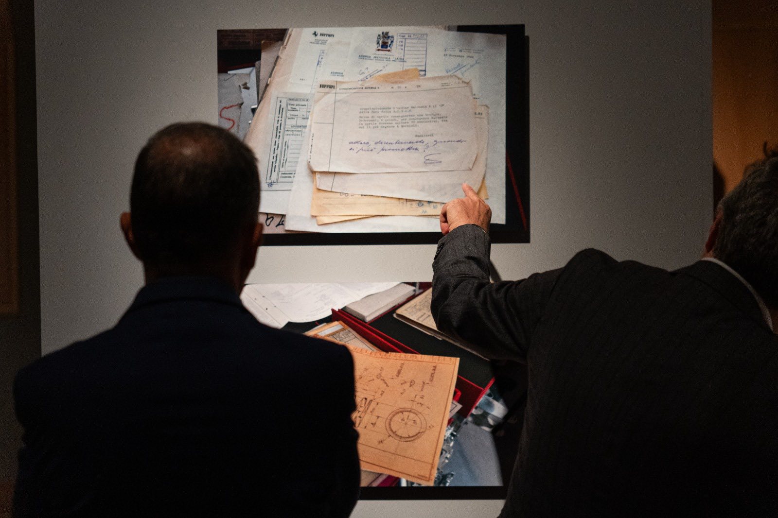 The 'Sguardi d'Impresa' exhibition.