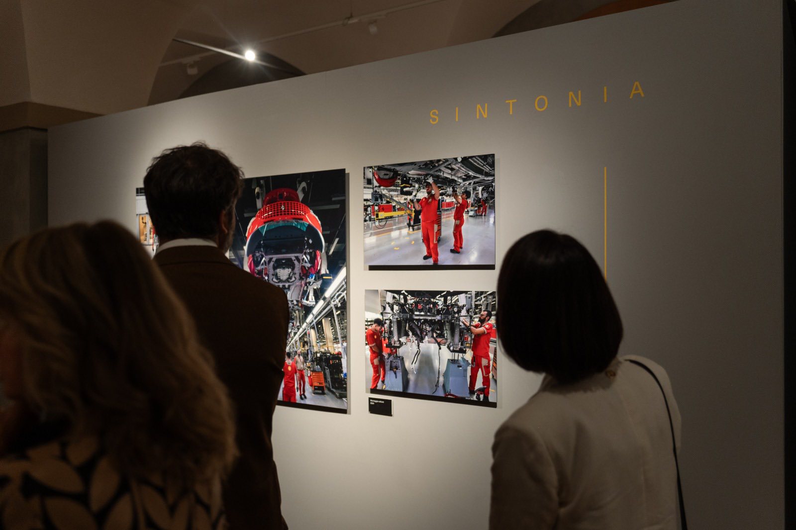 The 'Sguardi d'Impresa' exhibition.