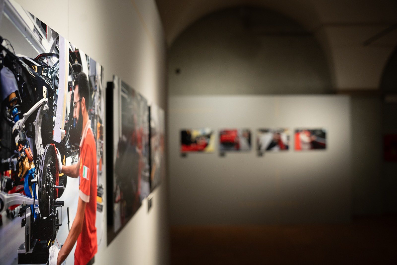 The 'Sguardi d'Impresa' exhibition.