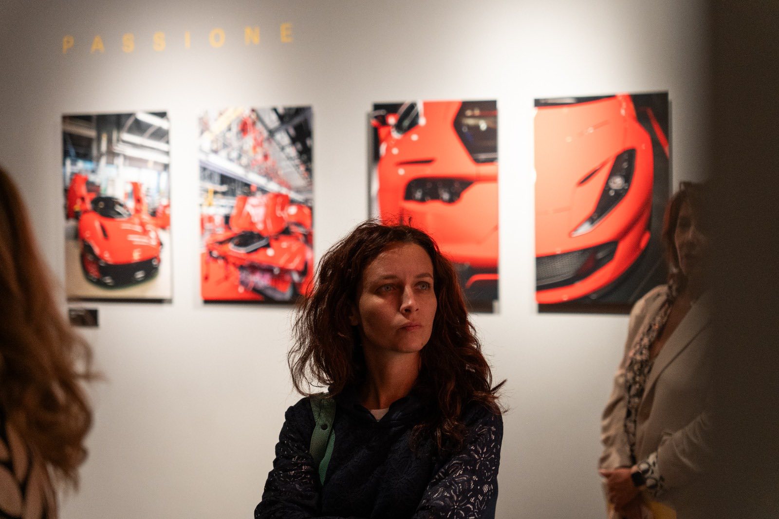 The 'Sguardi d'Impresa' exhibition.
