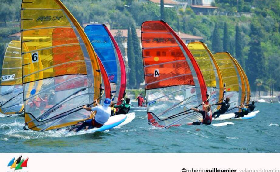 A windsurf race in May 2014.