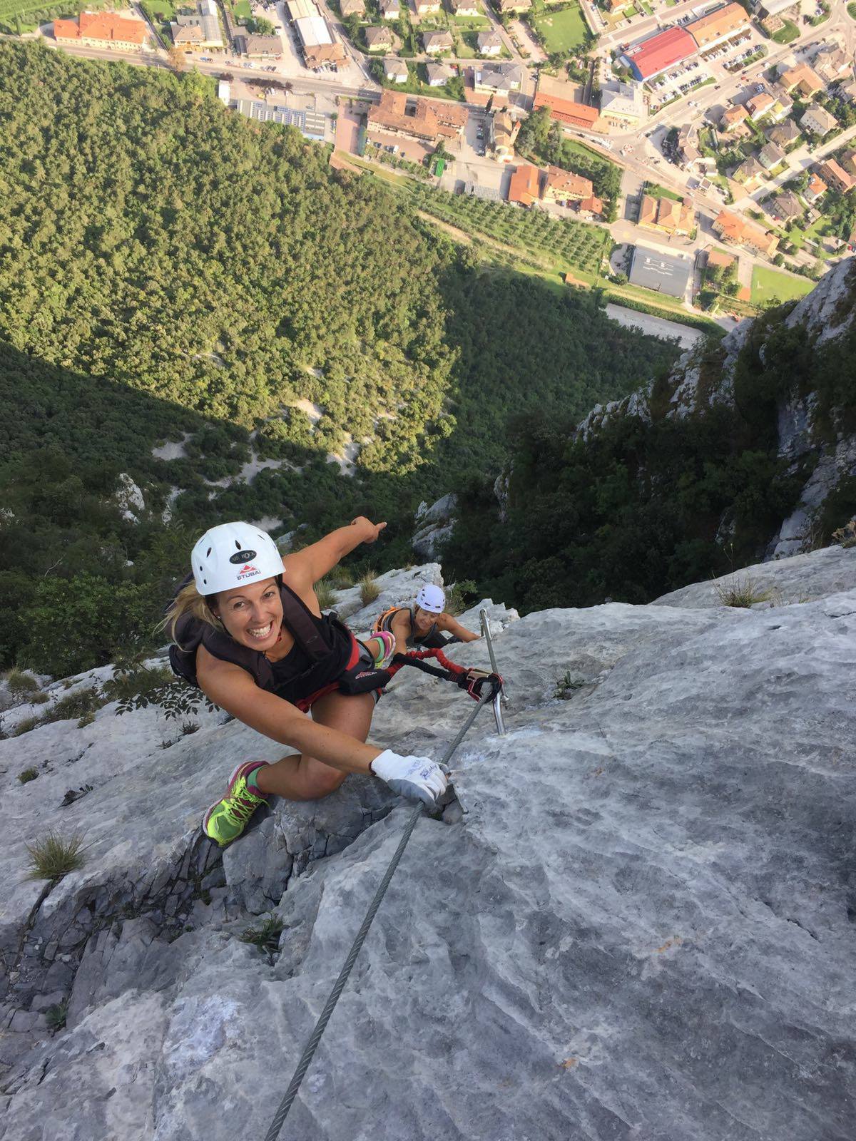 Flavia Tartaglini at Fujisawa, Kanagawa, Japan, in September 2017. “Not my week, not my worlds but I love climbing and I love challenges.”