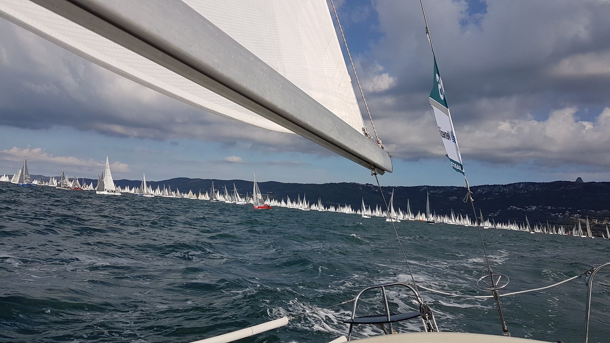 A regatta in October 2017.