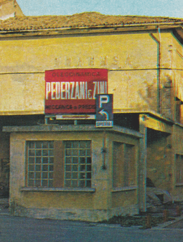 The Pederzani and Zini factory.