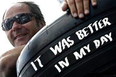 Gerhard Berger in Hungary in 2007.