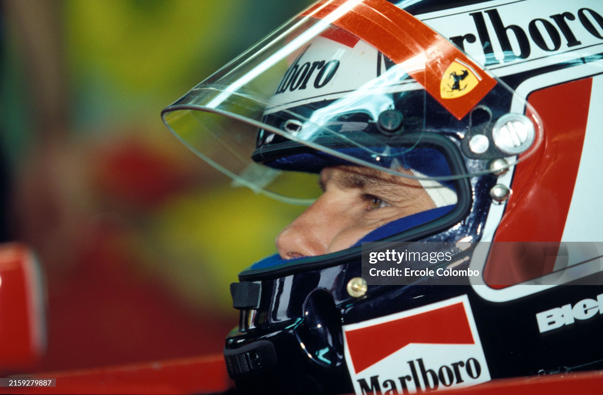Gerhard Berger during the Canadian Grand Prix at Circuit Gilles Villeneuve on 11 June 1995. 
