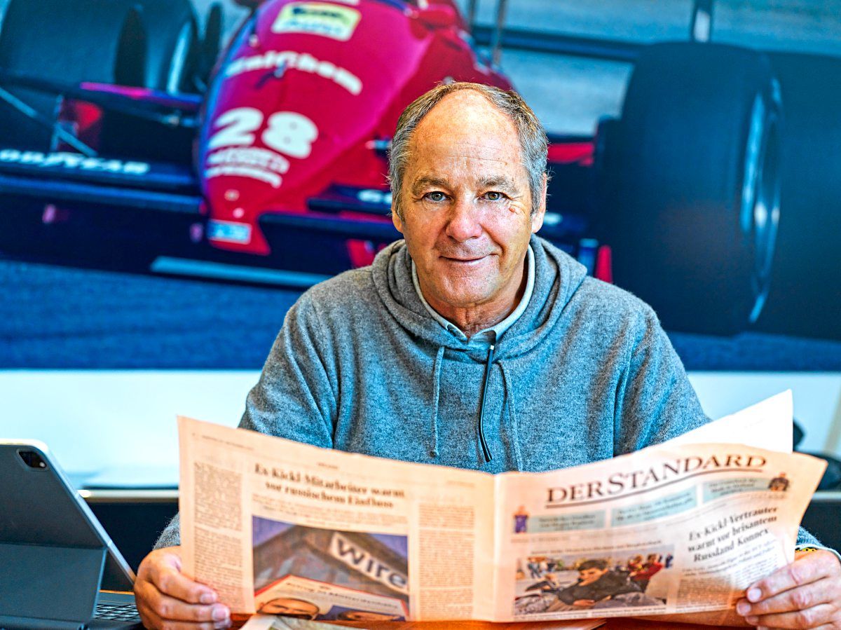 Gerhard Berger in 2023.