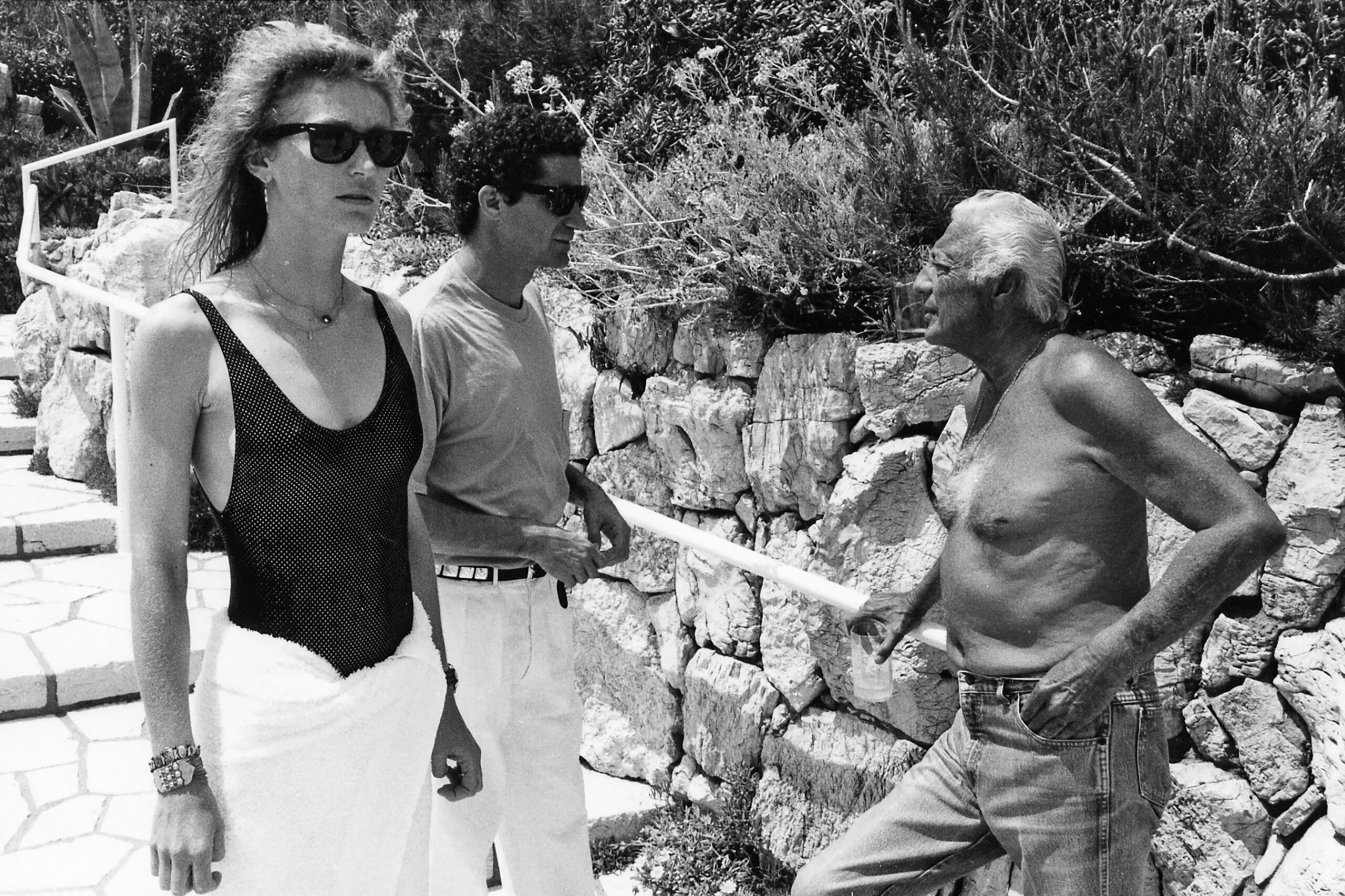 Gianni Agnelli on one of his relaxing days.