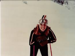 Evelina Christillin skying.