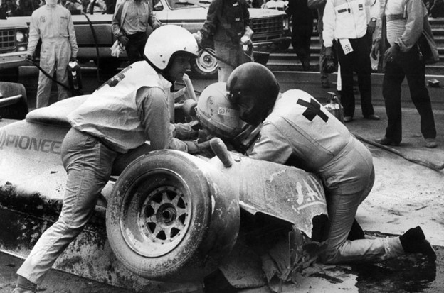 The accident of Riccardo Paletti.