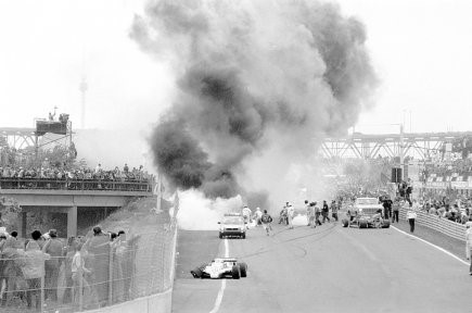 The accident of Riccardo Paletti. 