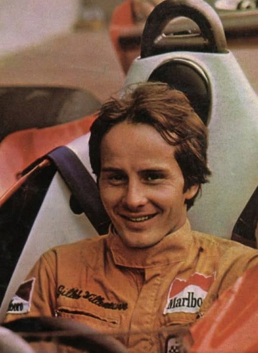 Gilles Villeneuve's debut at Fiorano with Ferrari in 1977.